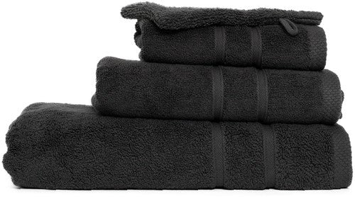 Luxe handdoeken antraciet