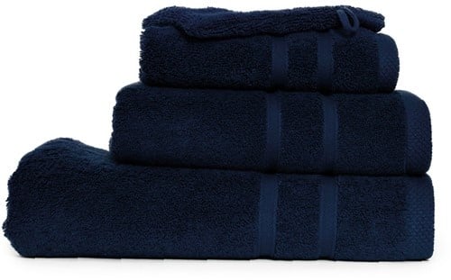Luxe handdoeken donkerblauw