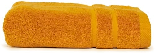Luxe handdoeken okergeel