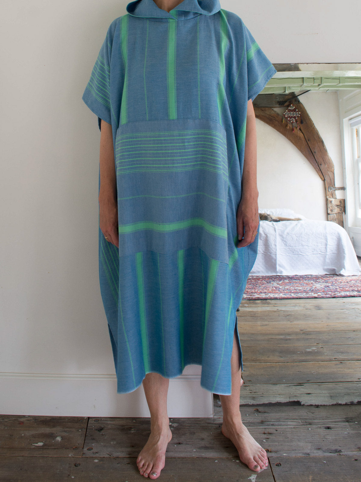Ottomania surf poncho petrol