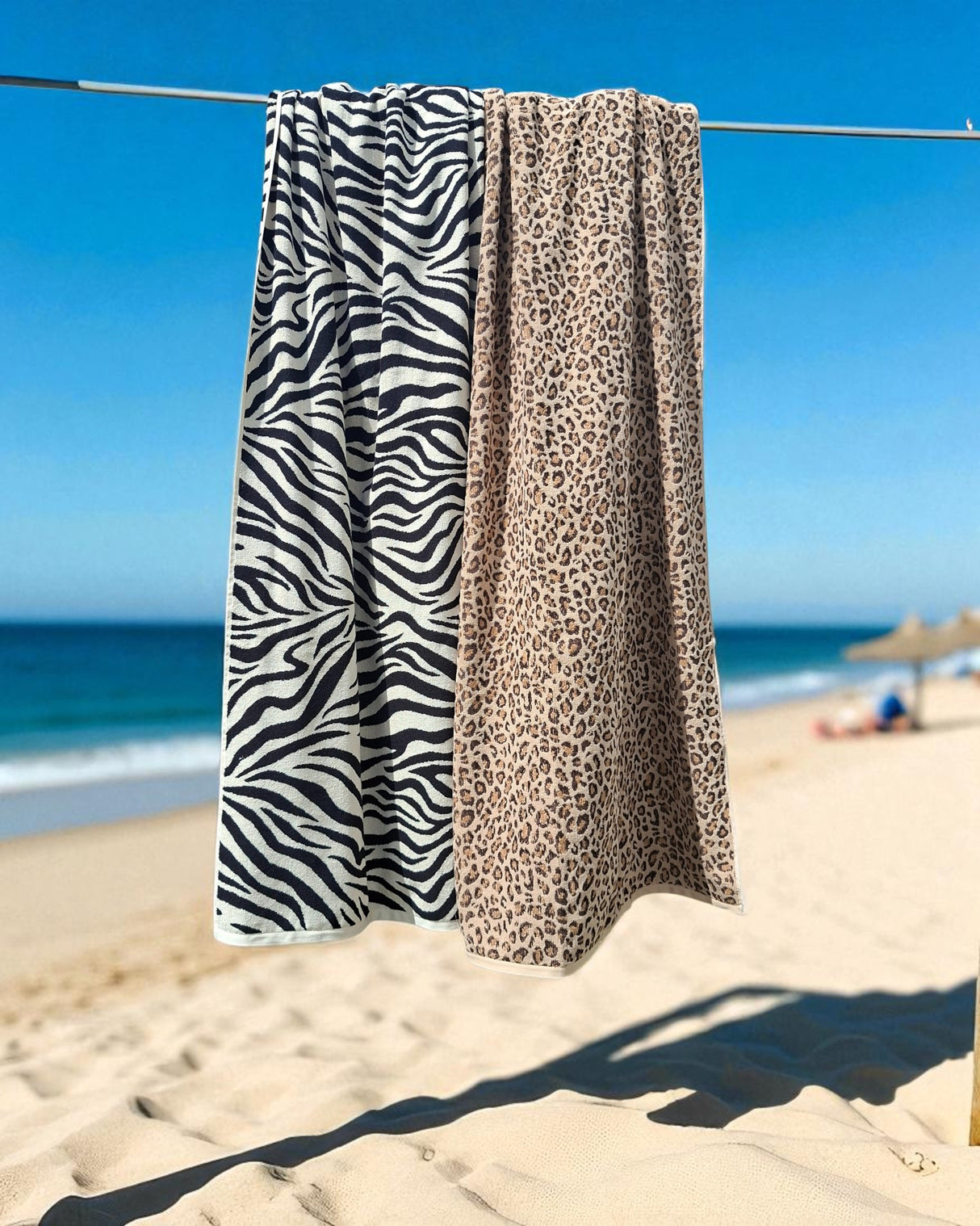 Lasa strandhanddoek Zebra