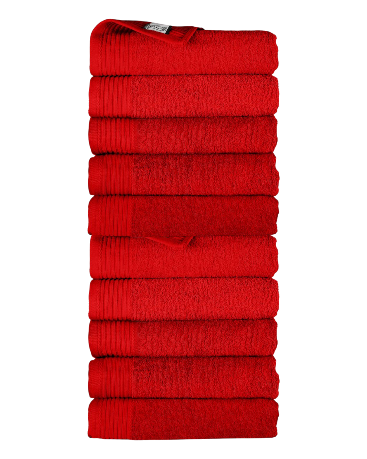 Classic handdoeken rood - 10 stuks