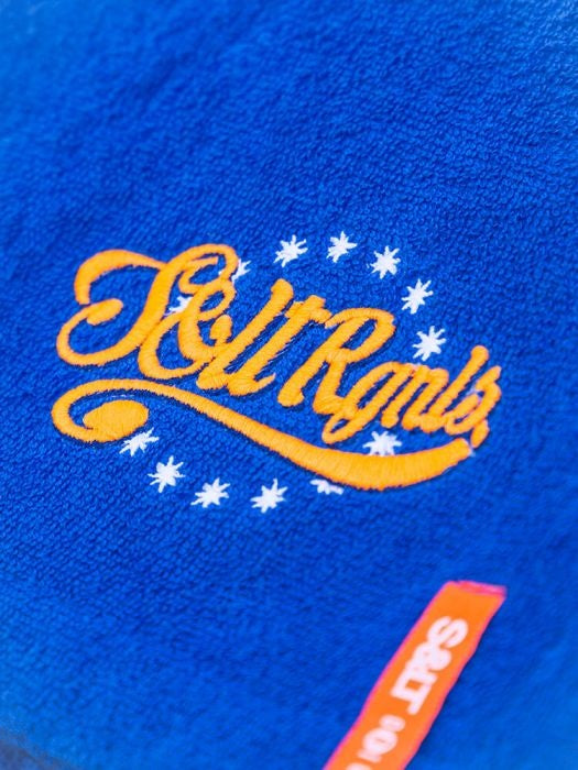 Saunakilt gepersonaliseerd