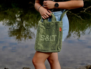 Schoudertas olijfgroen