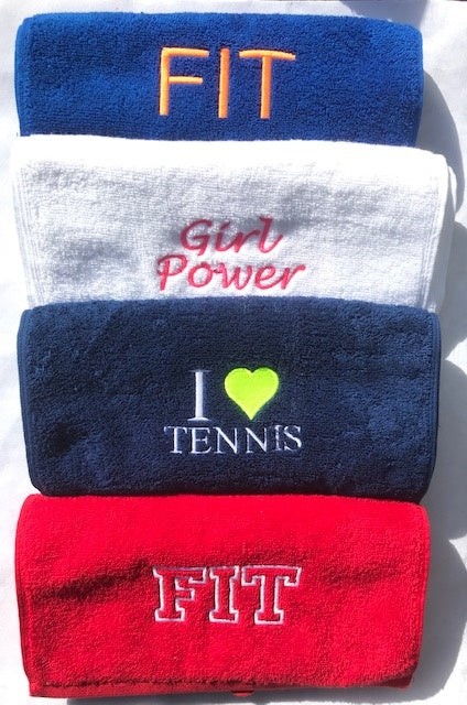 Sporthanddoeken borduren