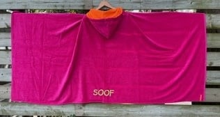 Strandlaken met capuchon