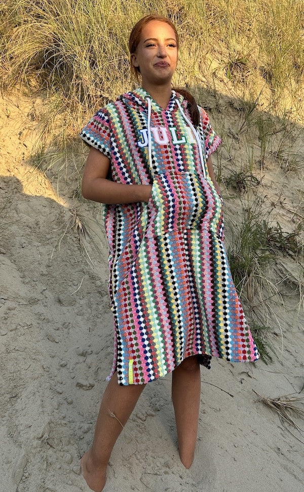 Surfponcho Pom met naam