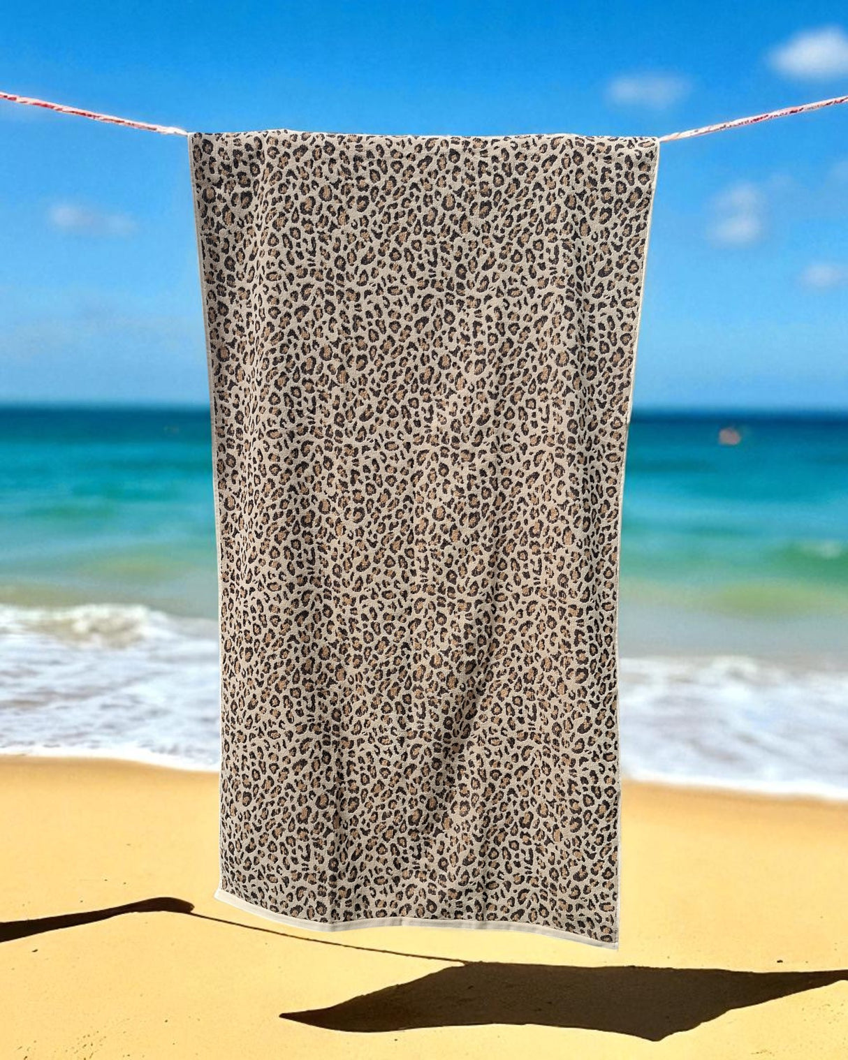 Lasa strandhanddoek Panter