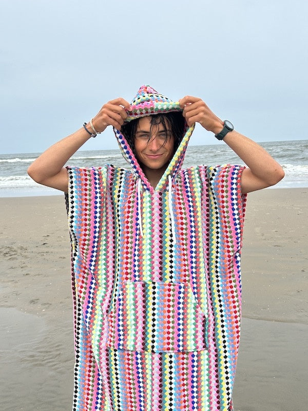 Unisex surfponcho Pom