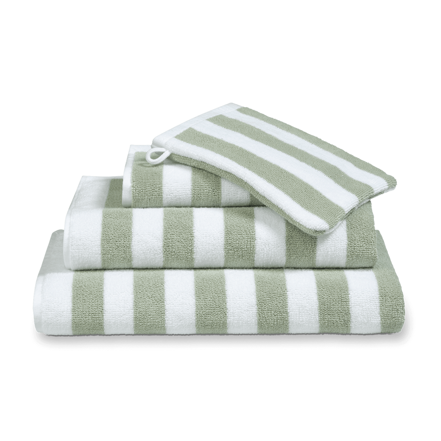 Vandyck handdoeken Verona stone green