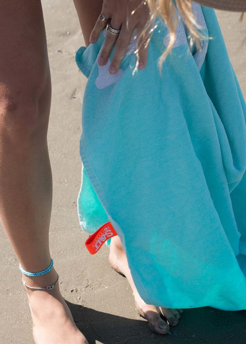 Velours strandlaken met naam print