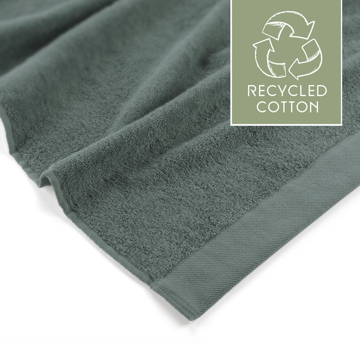 Walra Remade gastendoek donkergroen