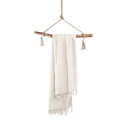 Walra stone hamamdoek met badstof