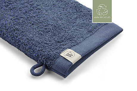 Washand Walra Remade cotton - blauw