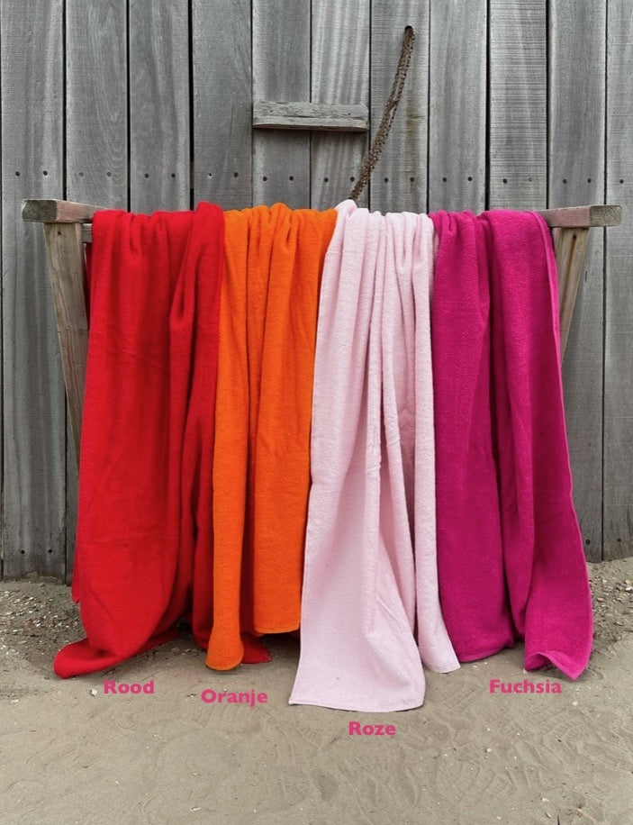 XXL Strandlaken roze