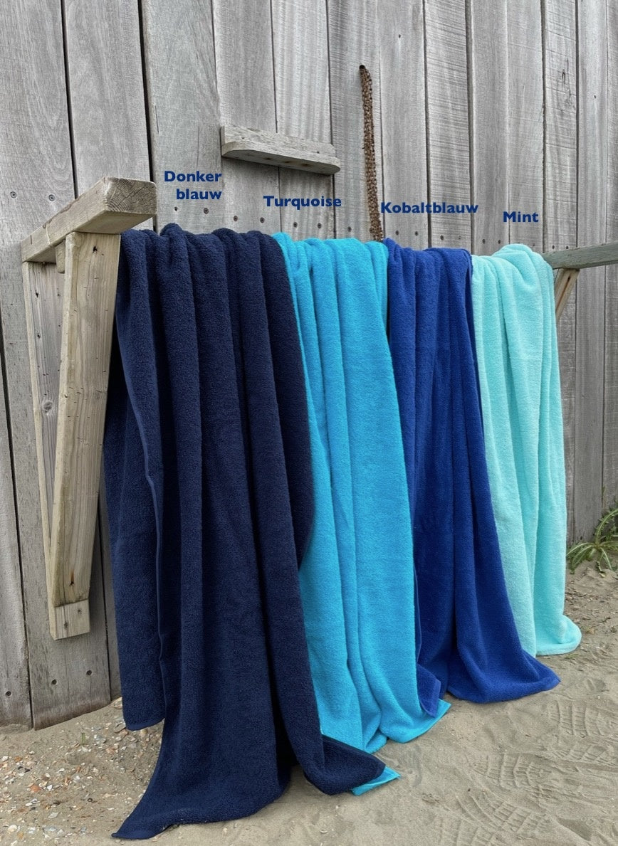 XXL Strandlakens blauw