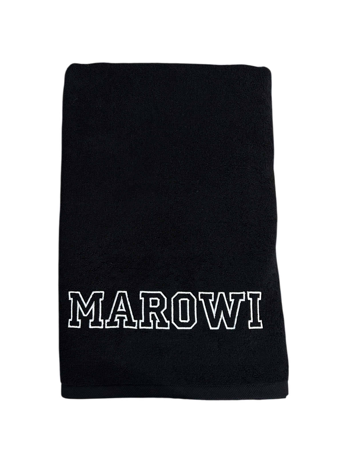 Embroidered beach towel