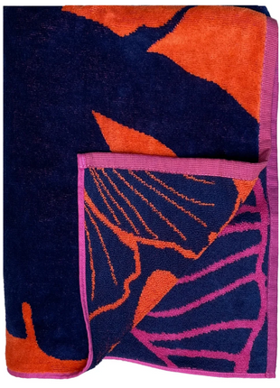 2-person beach towel Tropical Forest