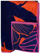 2-person beach towel Tropical Forest