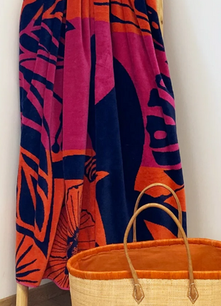 2-person beach towel Tropical Forest