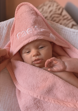 Baby towel with name