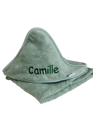 Baby towel with name