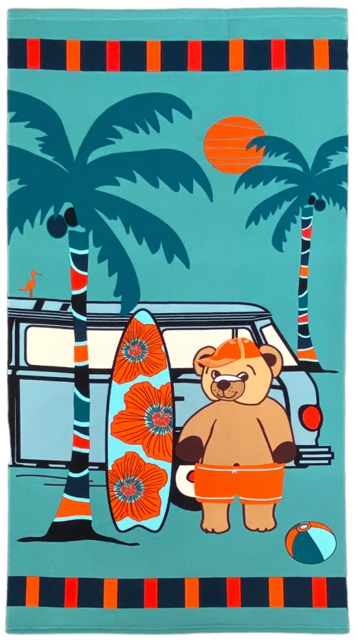 Kinderhandtuch Surf