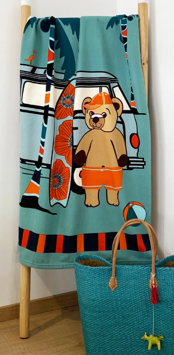 Kinderhanddoek Surf