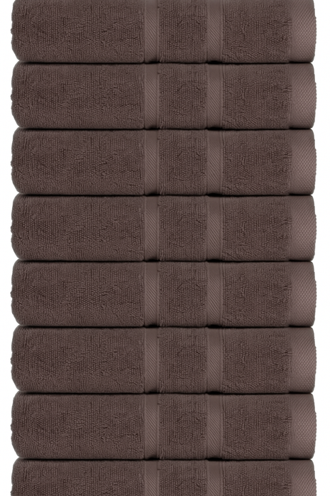 Hotel handdoeken taupe - 10 stuks