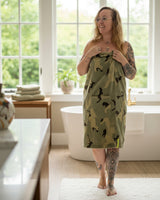 XXL sauna handdoek dames Camo