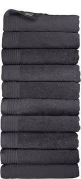 Classic handdoeken antraciet - 10 stuks