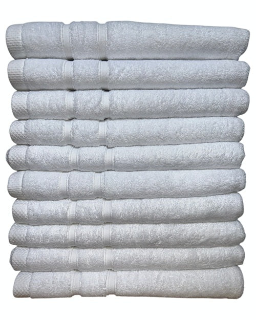 Hotel handdoeken wit - 10 stuks