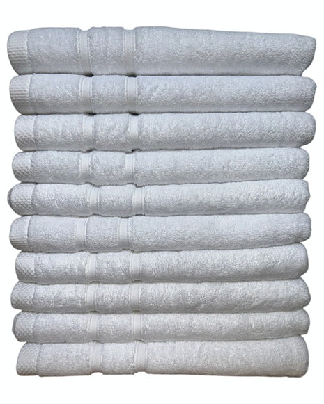 Hotel handdoeken wit - 10 stuks
