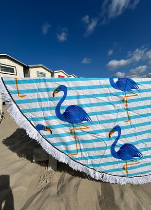 Round towel Elephant