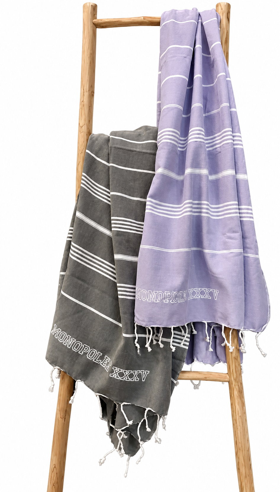 Hamamdoek borduren met tekst of logo