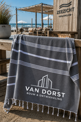 XXL hamamdoek met naam of logo - vanaf 10 stuks