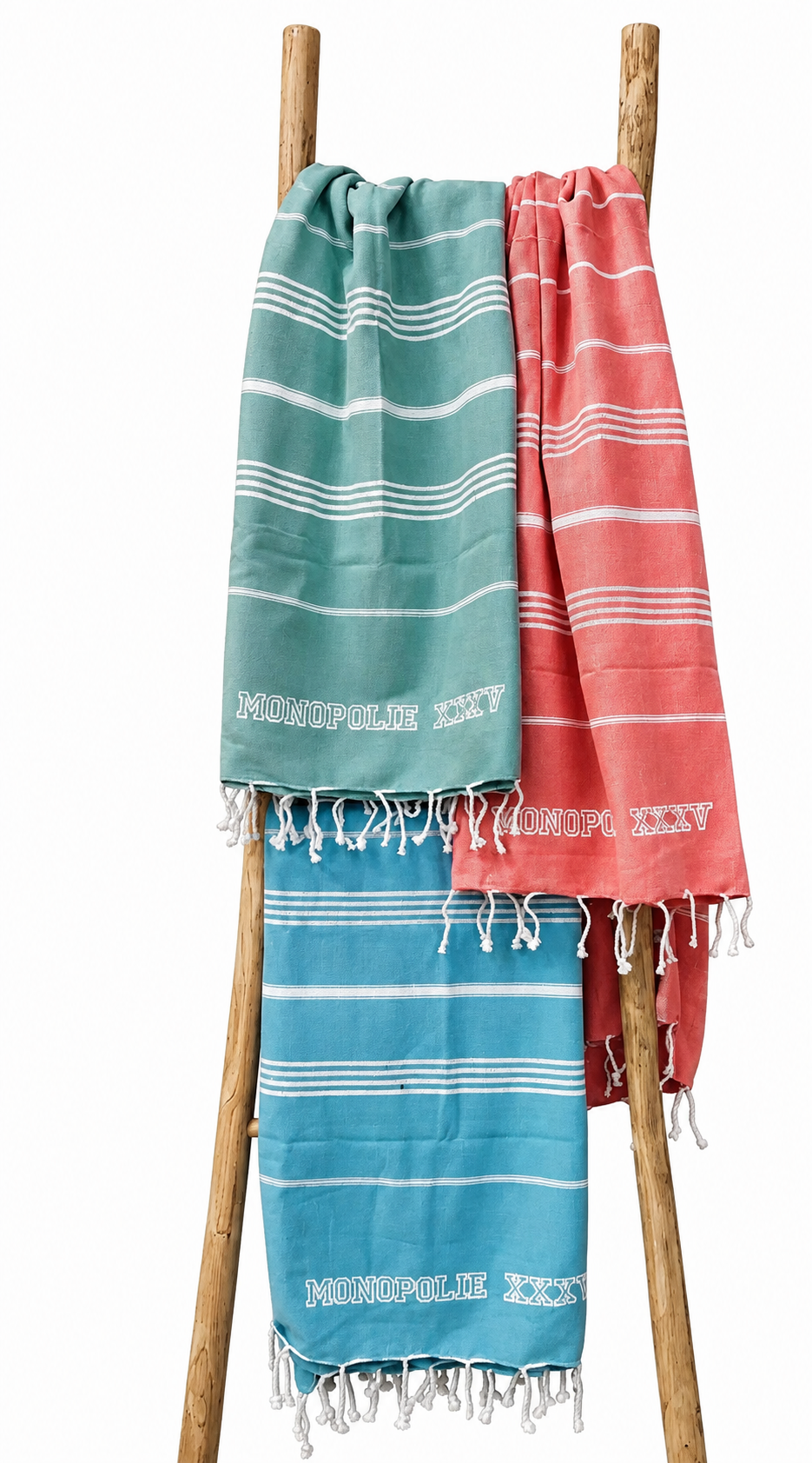 Hamamdoek borduren met tekst of logo