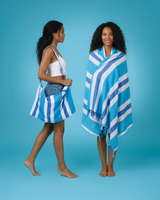 Coral Coast 2-in-1 hamamtas blauw/navy