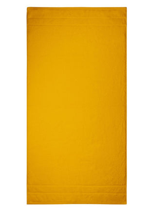 Hotel badhanddoeken okergeel - 5 stuks