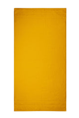 Hotel badhanddoeken okergeel - 5 stuks
