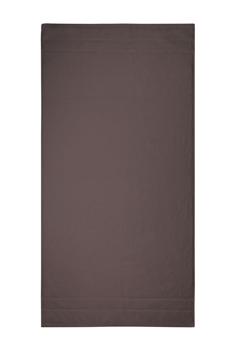 Hotel badhanddoeken taupe - 5 stuks