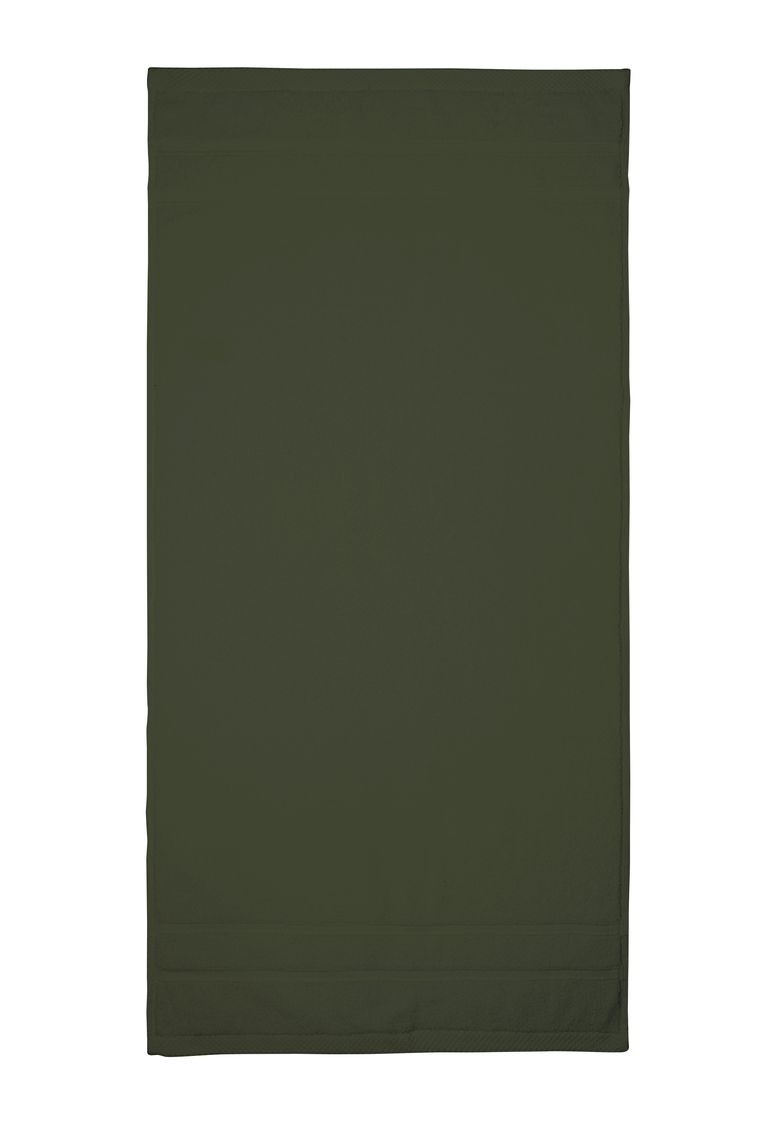Hotel handdoeken olijfgroen - 10 stuks