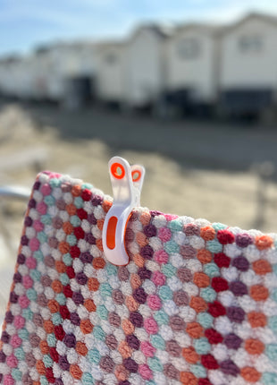 Strandhanddoek knijpers - set van 2