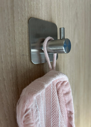 RVS handdoek haakje