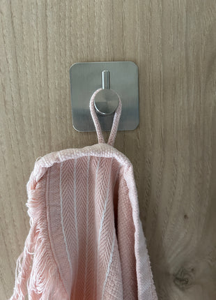 RVS handdoek haakje