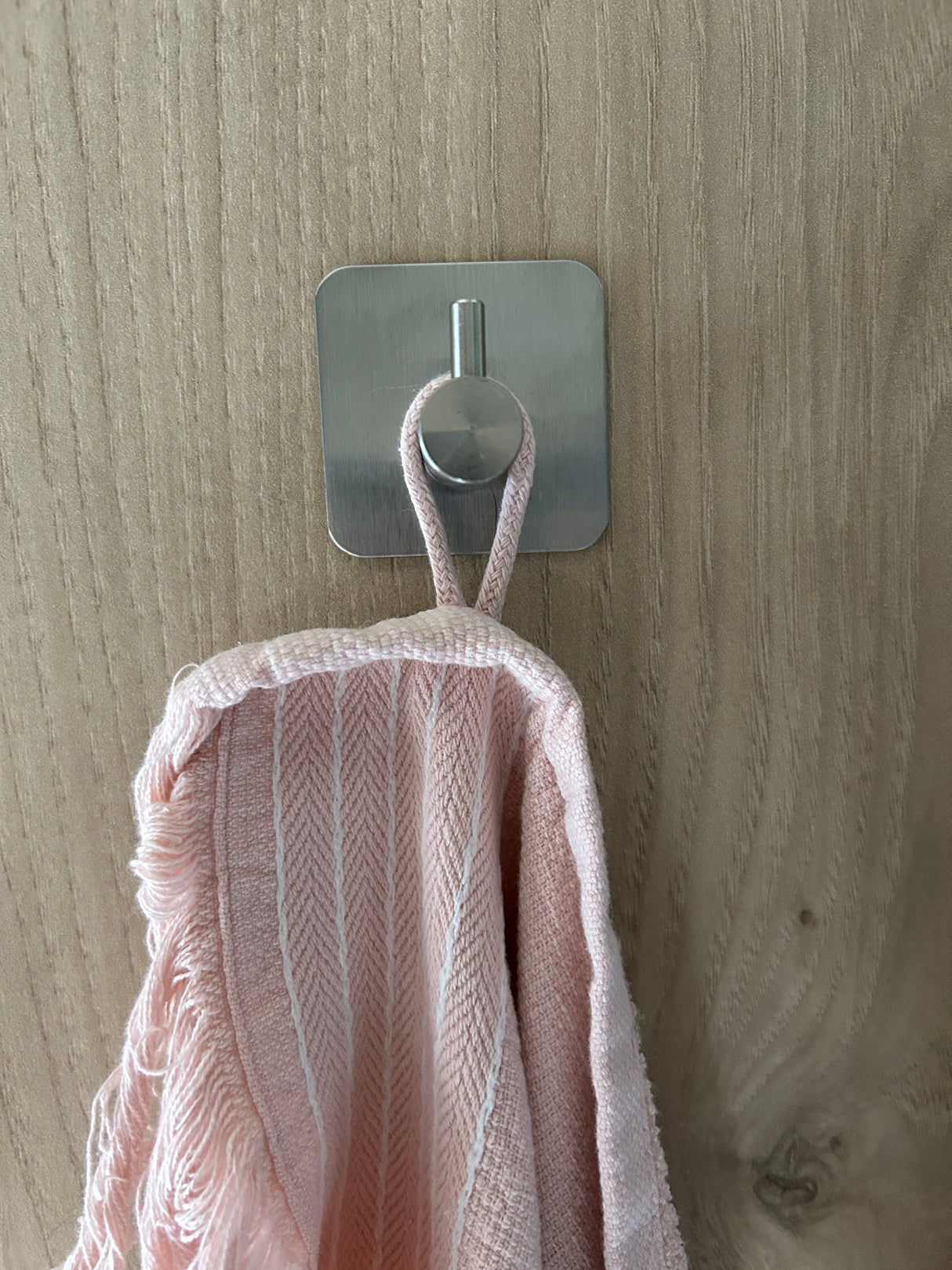 RVS handdoek haakje