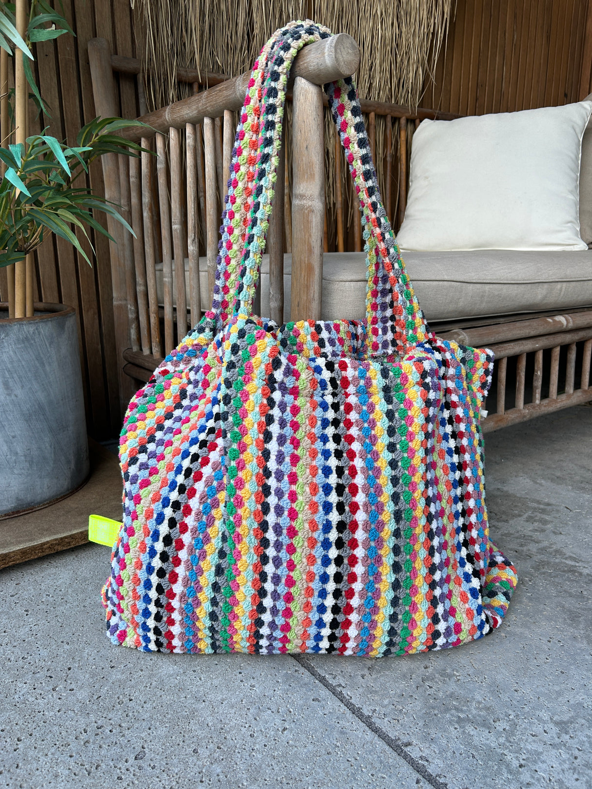 Terry cloth beach bag S&amp;LT