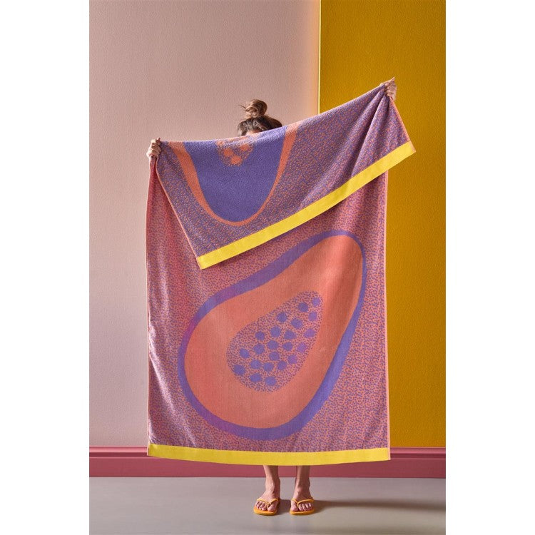 KAAT beach towel Papaya