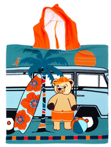 Schwimmponcho Surf
