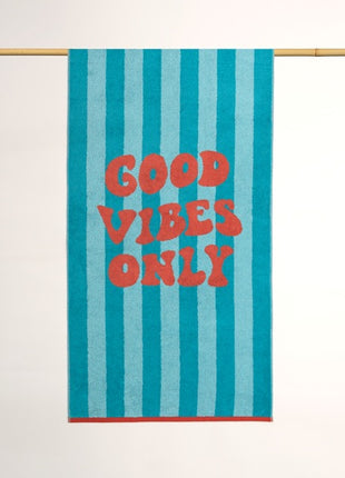 Kinderstrandhanddoek Good Vibes Only